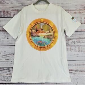 Vintage 7up Promo T-Shirt Cruise-L for Treasure 1993 SS Uncola Single Stitch Top